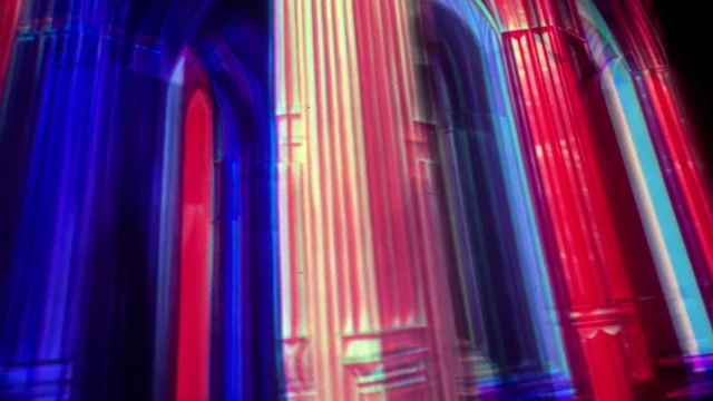 Cathedral · striped columns